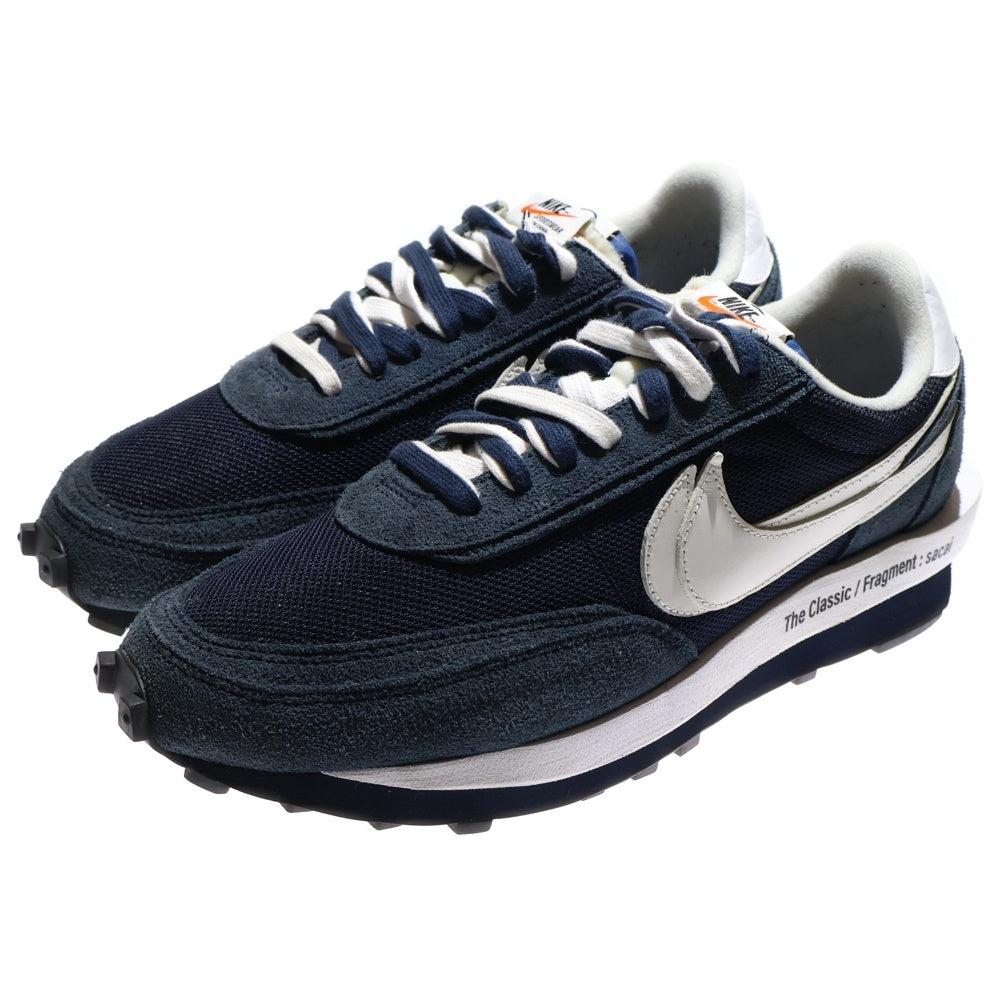 NIKE(ナイキ) ×Sacai ×FRAGMENT DESIGN LD WAFFLE サカイ フラグメントデザイン ローカットスニーカー ネイビー US11/29cm DH2684-400