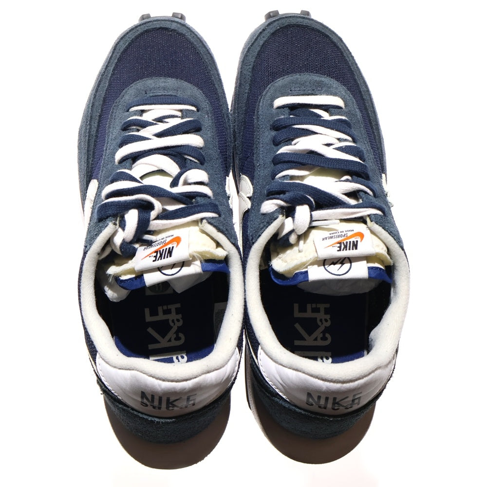 NIKE(ナイキ) ×Sacai ×FRAGMENT DESIGN LD WAFFLE サカイ フラグメントデザイン ローカットスニーカー ネイビー US11/29cm DH2684-400