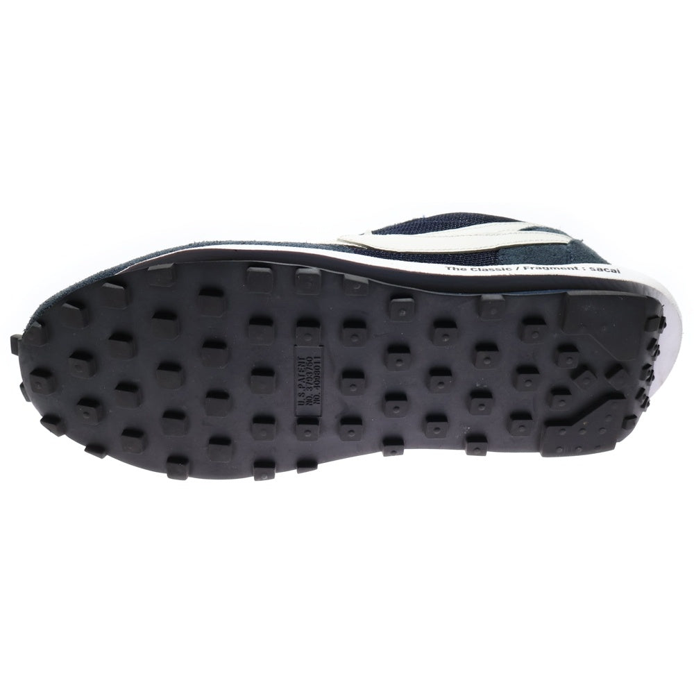NIKE(ナイキ) ×Sacai ×FRAGMENT DESIGN LD WAFFLE サカイ フラグメントデザイン ローカットスニーカー ネイビー US11/29cm DH2684-400