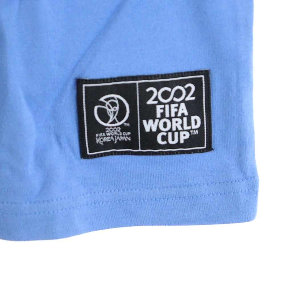 VINTAGE(ヴィンテージ) 00S 2002 FIFA World Cup Korea Japan 日韓ワールドカップ 半袖Tシャツ ブルー