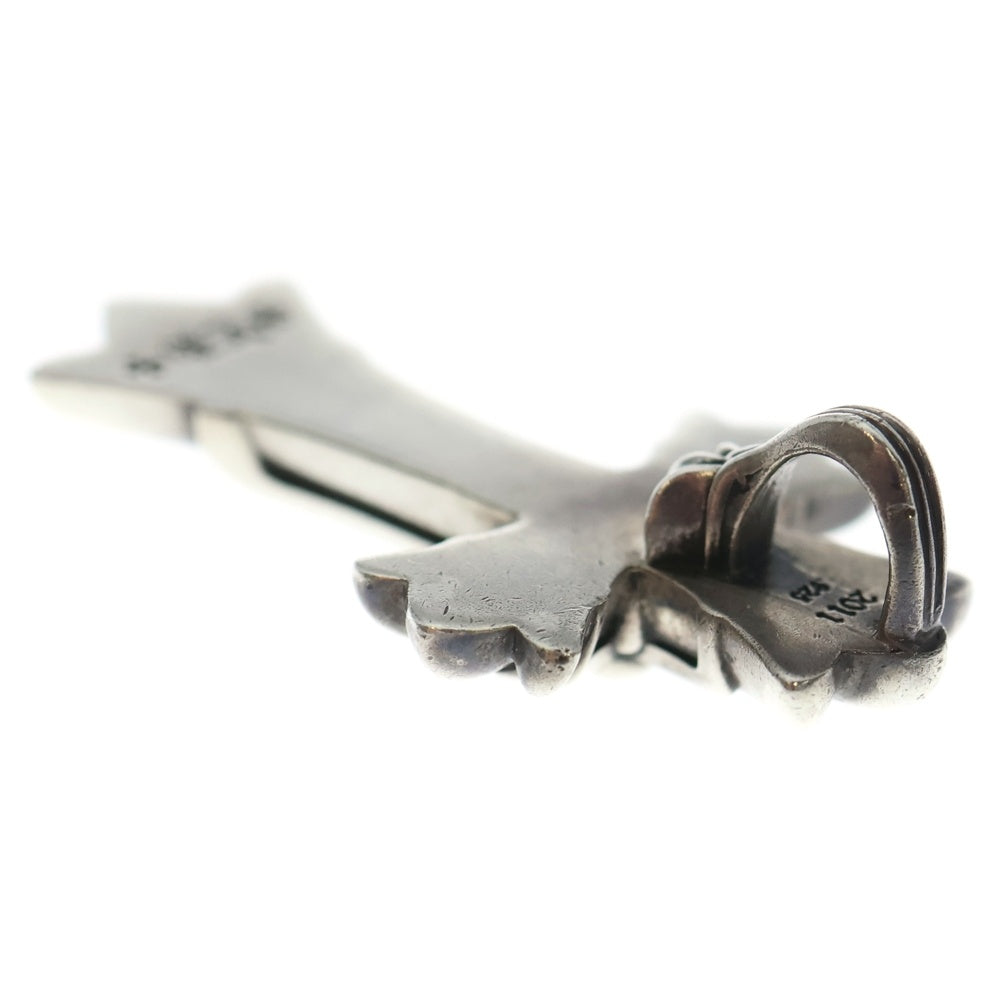 CHROME HEARTS(クロムハーツ) DBL CH CRS SML スモール ダブルCHクロスペンダントトップ シルバー BCA247