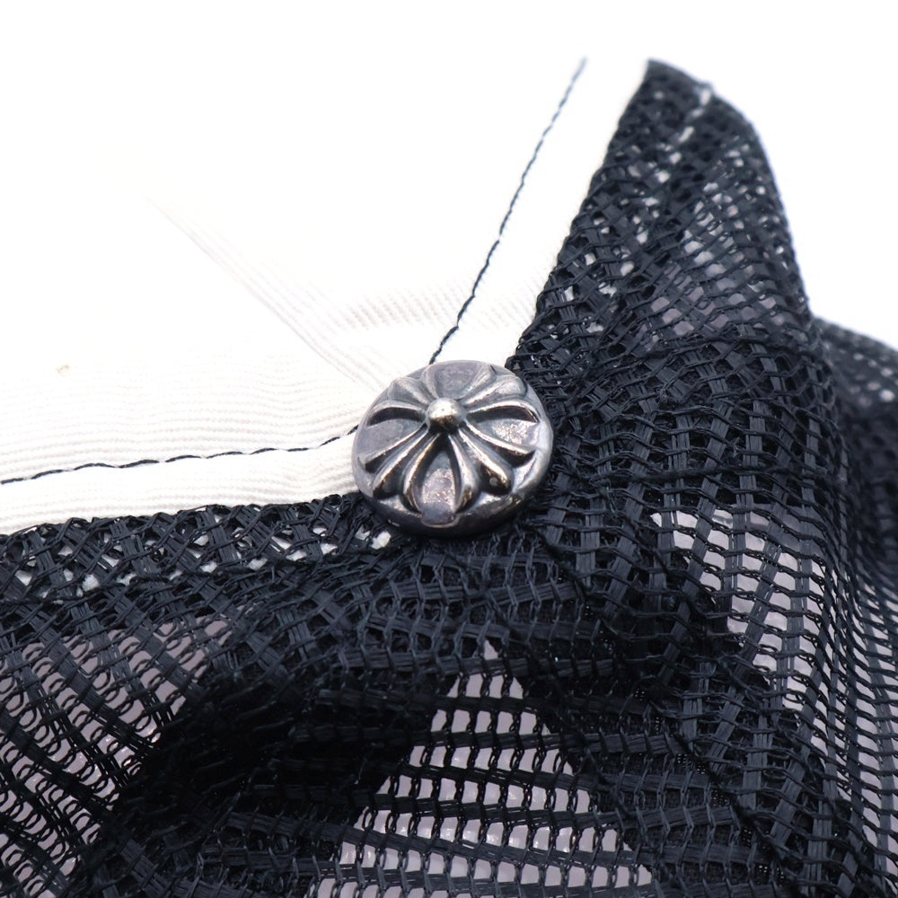 CHROME HEARTS(クロムハーツ) TRUCKER CAP CHプラス プリント トラッカーメッシュキャップ ブラック