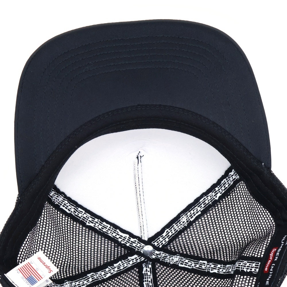 SUPREME(シュプリーム) 25AW x Number (N)ine x Mickey Mouse Mesh Back 5-Panel ナンバーナイン x ミッキーマウス メッシュ バック 5 パネル キャップ 帽子 ブラック