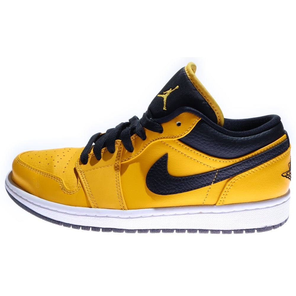 NIKE(ナイキ) AIR JORDAN 1 LOW UNIVERSITY GOLD エアジョーダン ユニバーシティゴールド ローカットスニーカー イエロー US8/26.0cm 553558-700