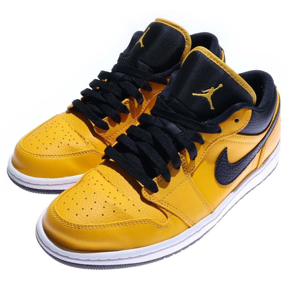 NIKE(ナイキ) AIR JORDAN 1 LOW UNIVERSITY GOLD エアジョーダン ユニバーシティゴールド ローカットスニーカー イエロー US8/26.0cm 553558-700