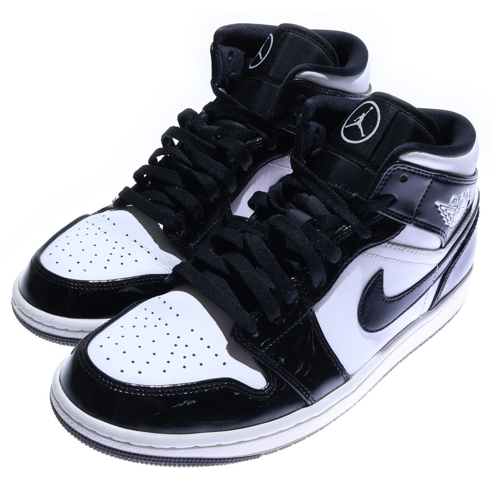 NIKE(ナイキ) AIR JORDAN 1 MID SE 2021 ALL-STAR GAME エアジョーダン1 ミッドオールスター ミッドカットスニーカー ブラック/ホワイト US9/27.0cm DD1649-001