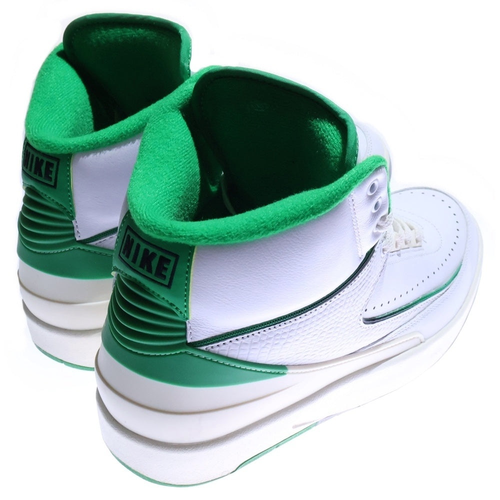 NIKE(ナイキ) AIR JORDAN 2 RETRO エアジョーダン2 レトロ ハイカットスニーカー ホワイト/グリーン US9/27.0cm DR8884-103