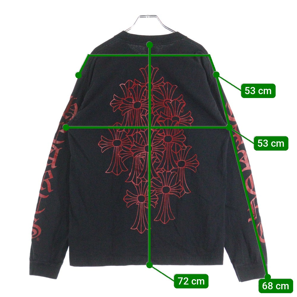 CHROME HEARTS(クロムハーツ) OLD CH L/S アームプリント バック