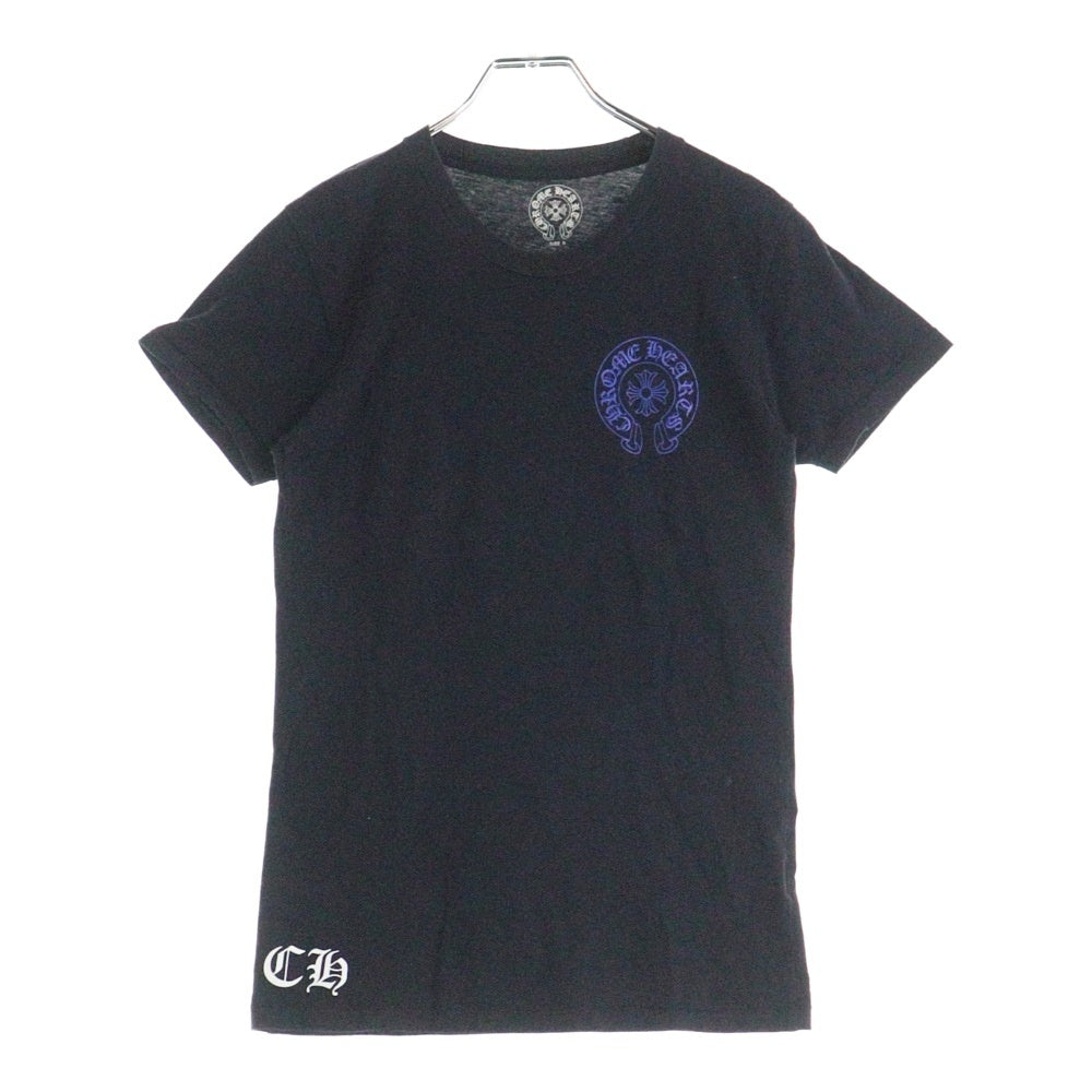 CHROME HEARTS(クロムハーツ) OLD CH PLUS バッグCHプラス 半袖Tシャツ レディース ブラック