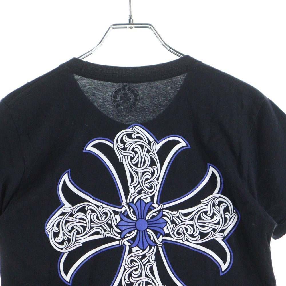 CHROME HEARTS(クロムハーツ) OLD CH PLUS バッグCHプラス 半袖Tシャツ レディース ブラック