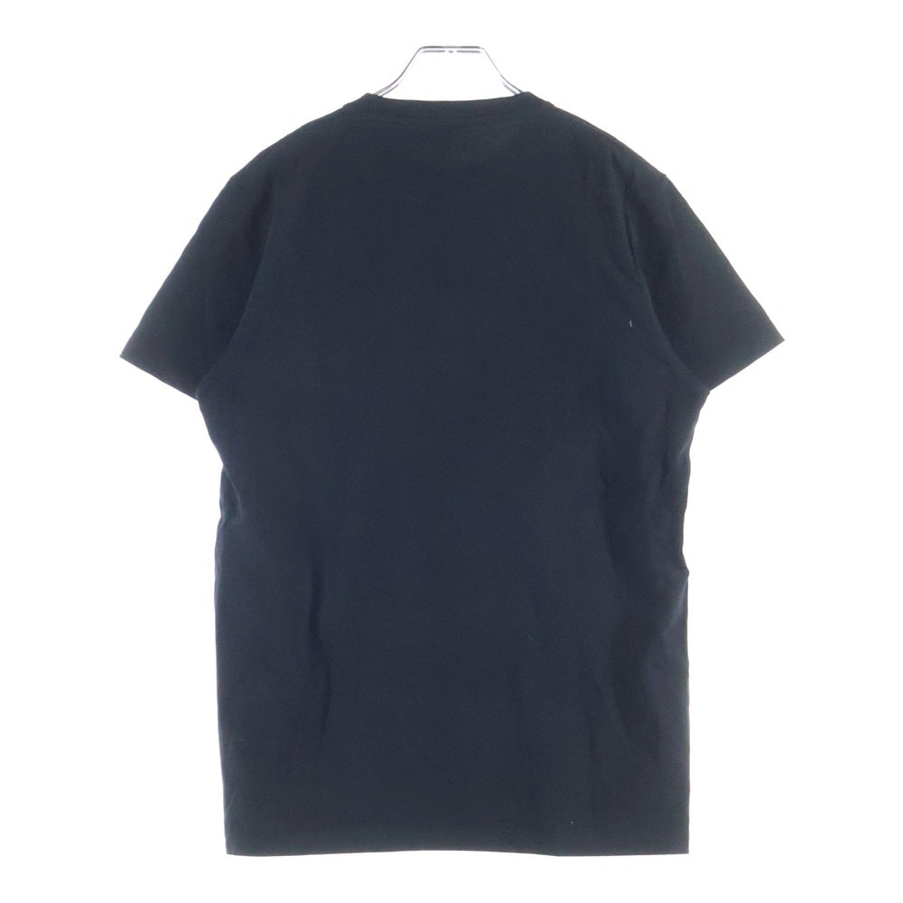 LOEWE(ロエベ) T-Shirt グリッチ アナグラムロゴ刺繍 半袖Tシャツ ブラック H526Y22J61