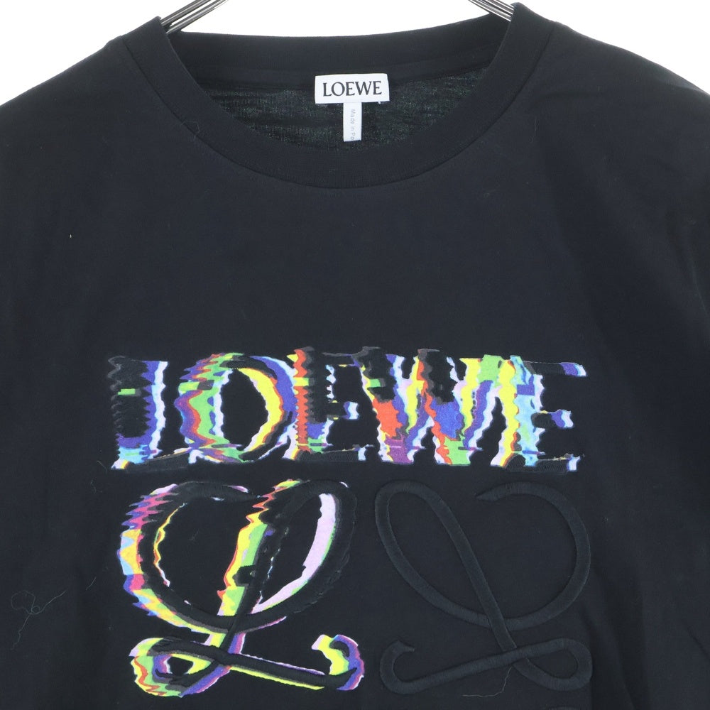 LOEWE(ロエベ) Anagram T-Shirt アナグラムロゴ刺繍 半袖Tシャツ