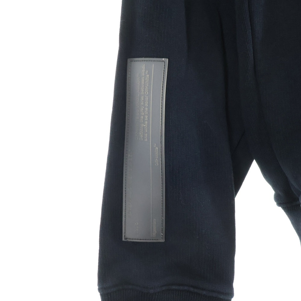 OFF-WHITE(オフホワイト) 18SS Fire Tape Sweatshirt クルーネックスウェットトレーナー ブラック