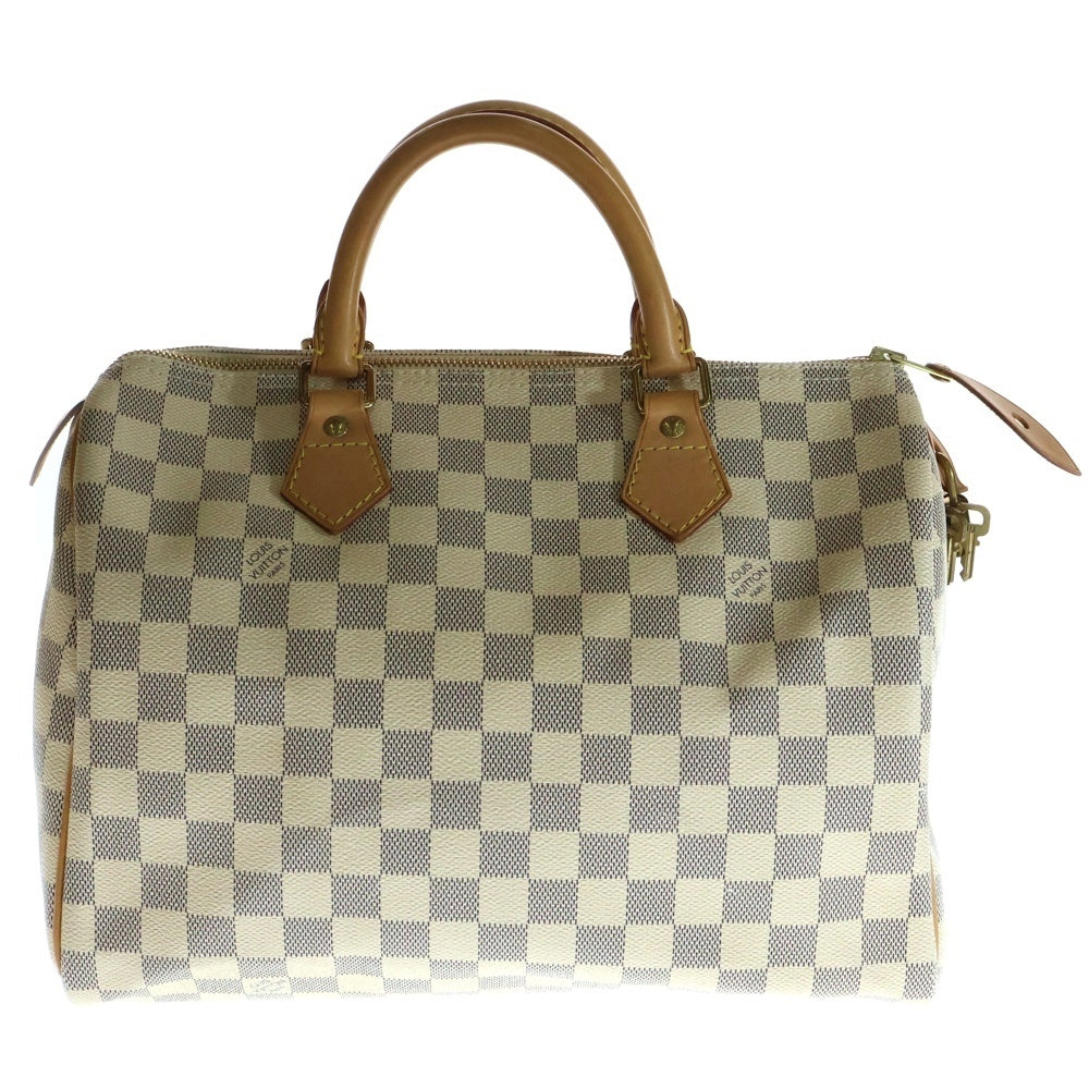 LOUIS VUITTON(ルイヴィトン) Speedy30 スピーディ 30 ダミエアズール レザーハンドバッグ ボストンバッグ アイボリー N41533