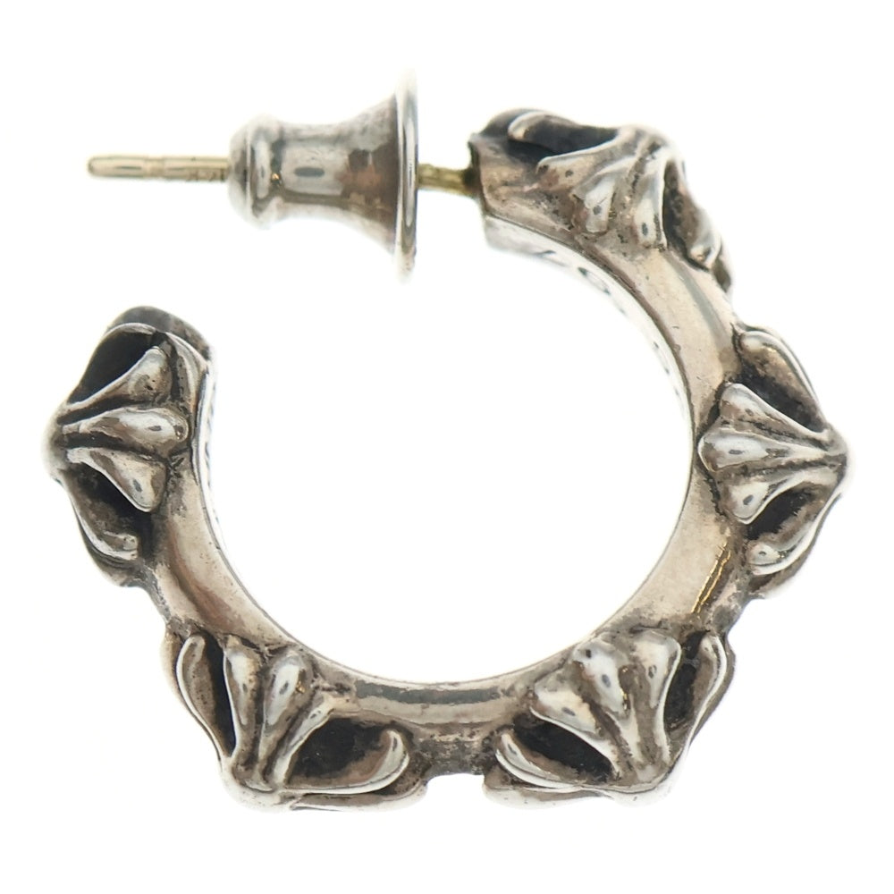 【あんしん鑑定付き】クロムハーツ クロスバンド フープピアス 純正キャッチ あんしん鑑定付き】クロムハーツ クロスバンド フープピアス 純正