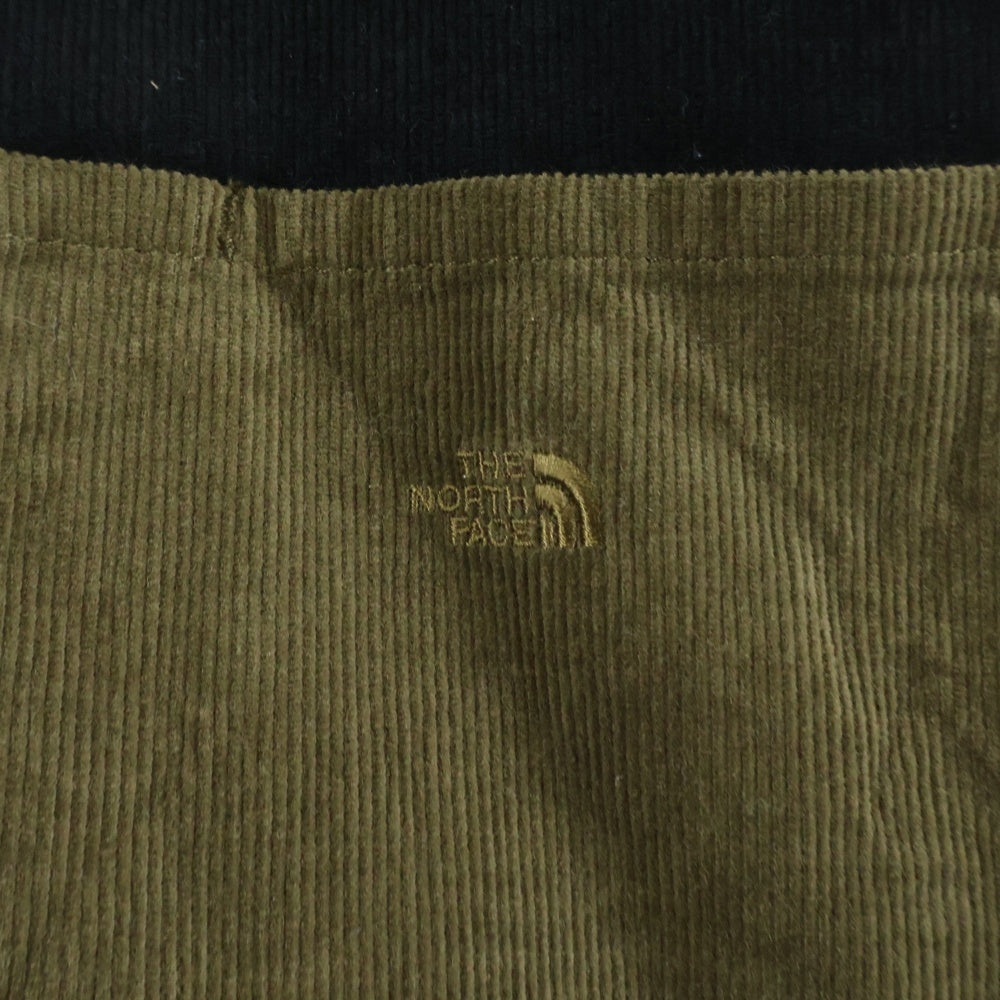 THE NORTH FACE PURPLE LABEL(ノースフェイスパープルレーベル) Organic Cotton Corduroy Big Shirt オーガニックコットン コーデュロイ ビッグ 長袖シャツ ブラック/カーキ NT3075N