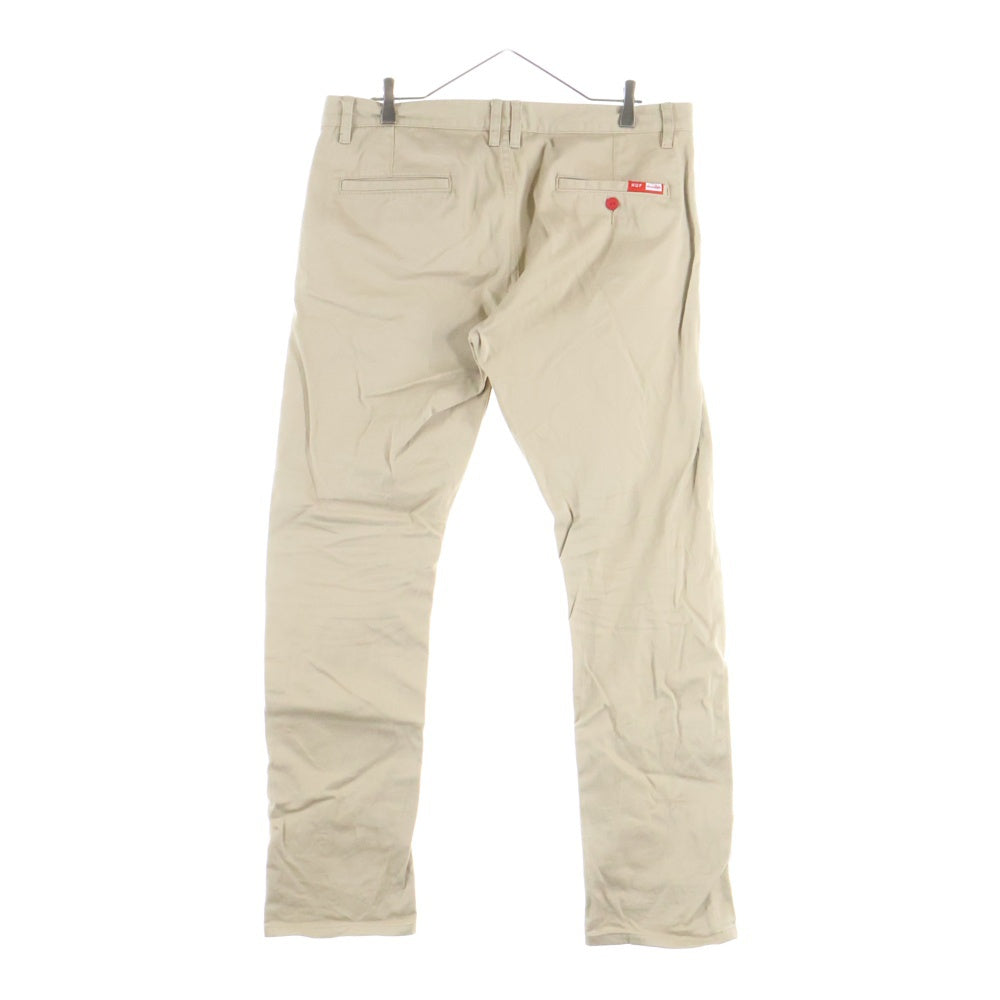 HUF(ハフ) CHINO PANTS チノパンツ ベージュ
