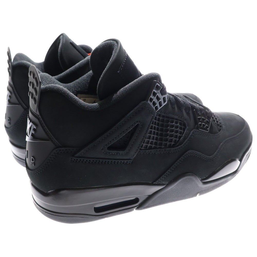 NIKE(ナイキ) AIR JORDAN 4 BLACK CAT エア ジョーダン 4 ブラックキャット ハイカットスニーカー ブラック US9/27cm FV5029-010