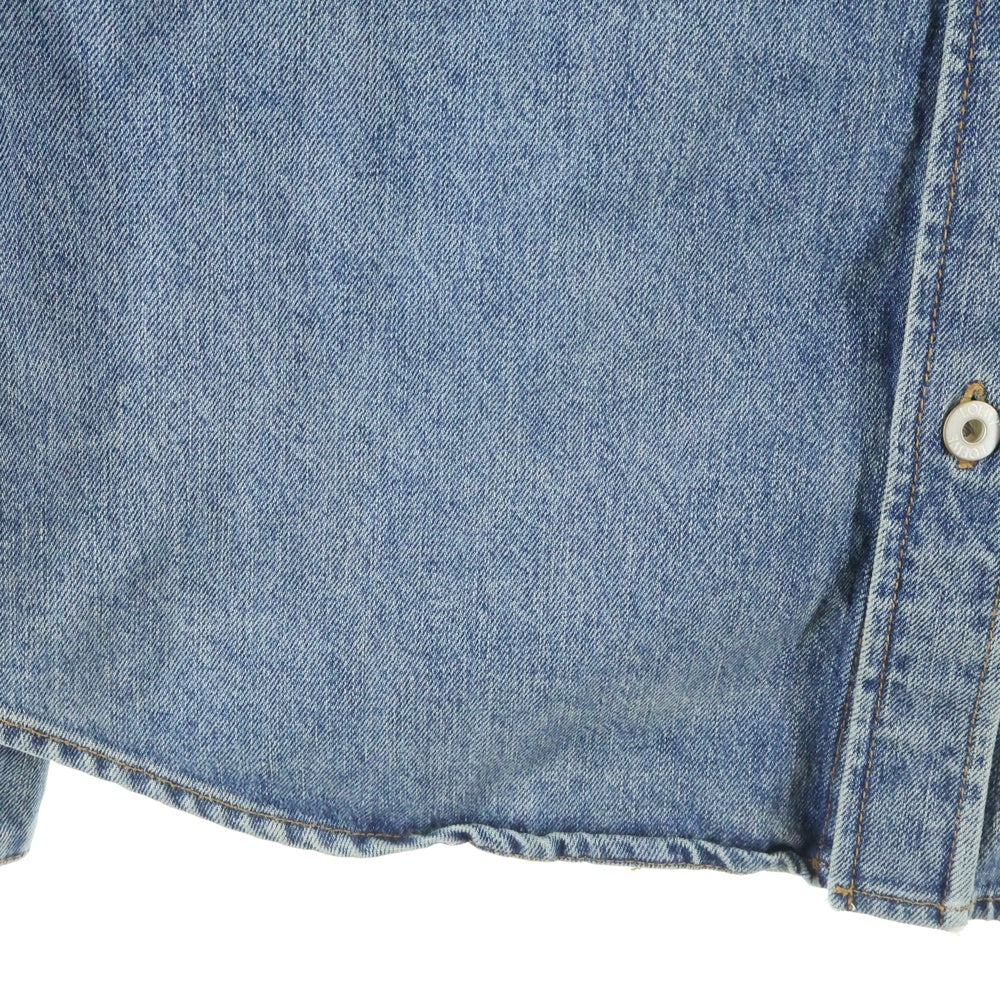 LOEWE(ロエベ) ANAGRAM OVERSHIRT アナグラムオーバーデニムシャツ インディゴ H526Y1DW13