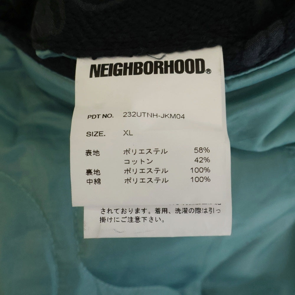 NEIGHBORHOOD(ネイバーフッド) 23AW JQ SOUVENIR JACKET 232UTNH-JKM04 スーベニアジャケット フローラル総柄 ジャケット ブラック