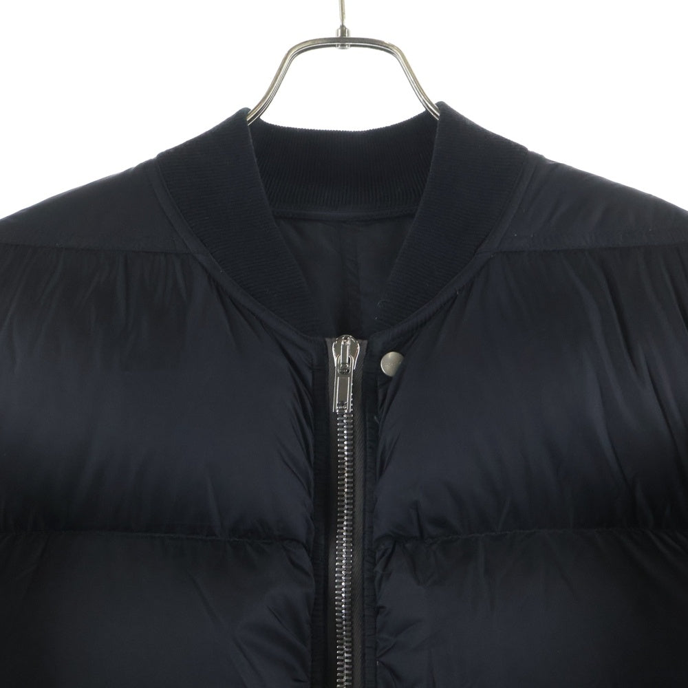 Rick Owens(リックオウエンス) 21AW GETHEMANE ボンバーフライトジャケット ブラック RU02A5788-NZD3