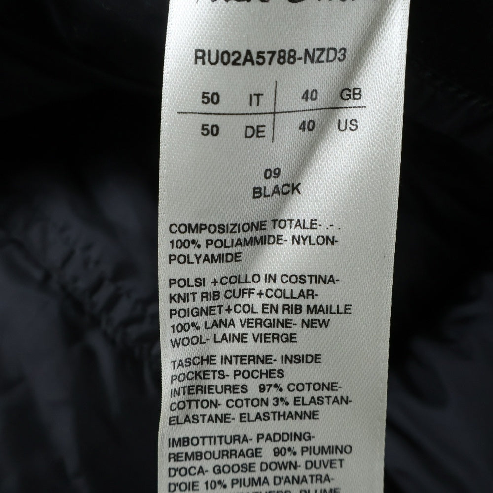 Rick Owens(リックオウエンス) 21AW GETHEMANE ボンバーフライトジャケット ブラック RU02A5788-NZD3