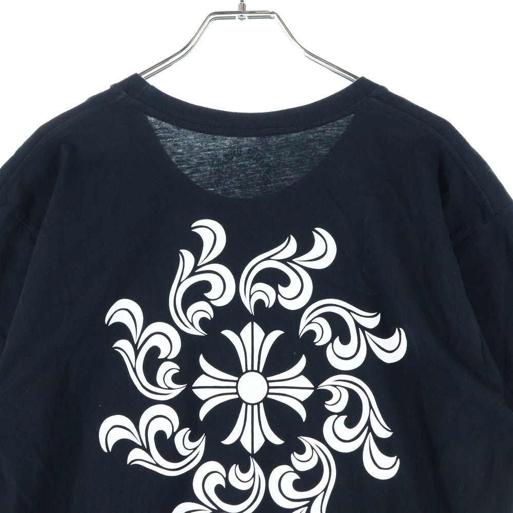 CHROME HEARTS(クロムハーツ) HONOLULU CH PLS TEE ホノルル限定 CHプラスプリントTシャツ ロゴプリントクルーネック半袖Tシャツ ブラック
