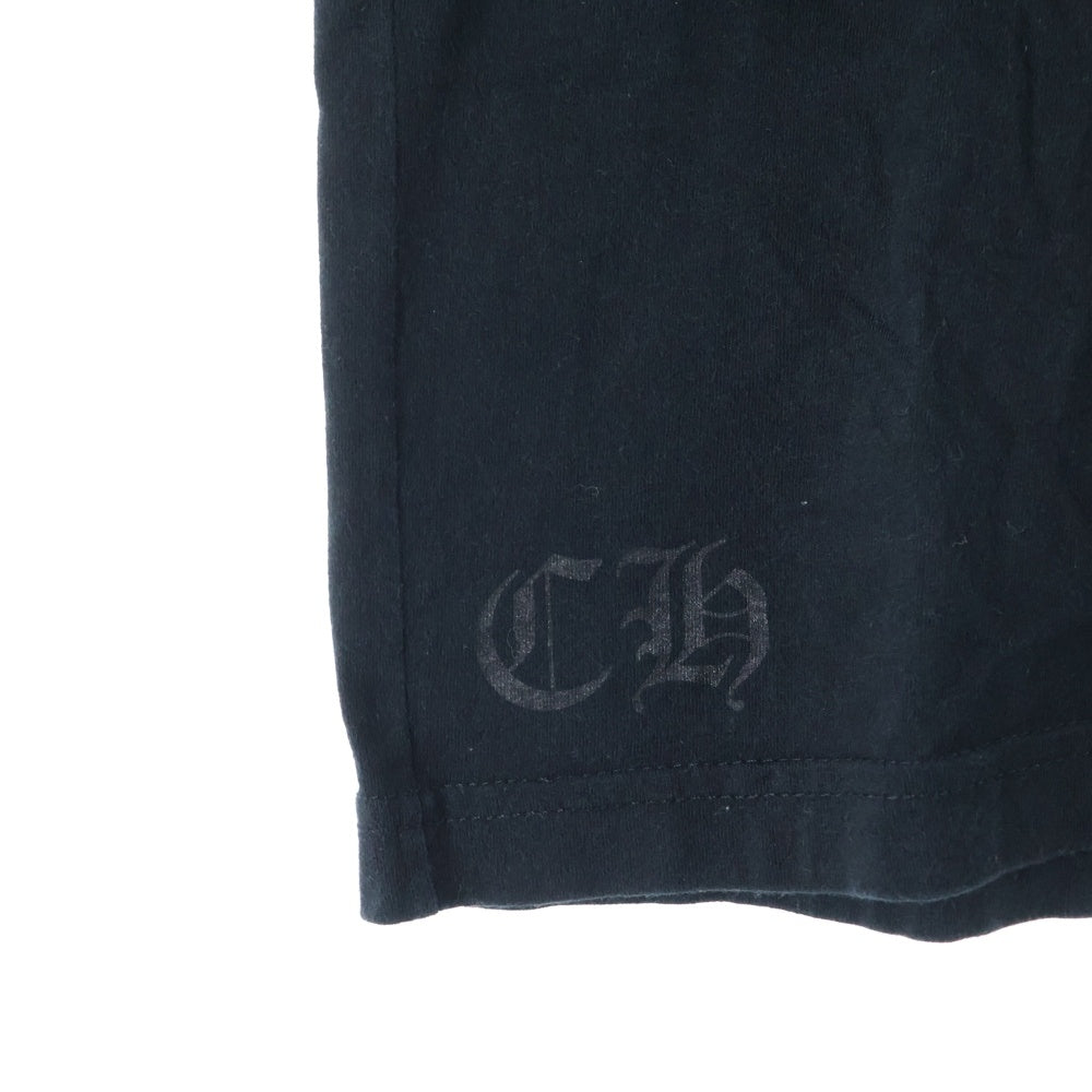 CHROME HEARTS(クロムハーツ) HONOLULU CH PLS TEE ホノルル限定 CHプラスプリントTシャツ ロゴプリントクルーネック半袖Tシャツ ブラック