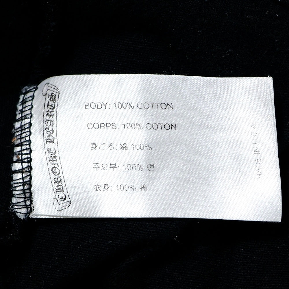 CHROME HEARTS(クロムハーツ) HONOLULU CH PLS TEE ホノルル限定 CHプラスプリントTシャツ ロゴプリントクルーネック半袖Tシャツ ブラック