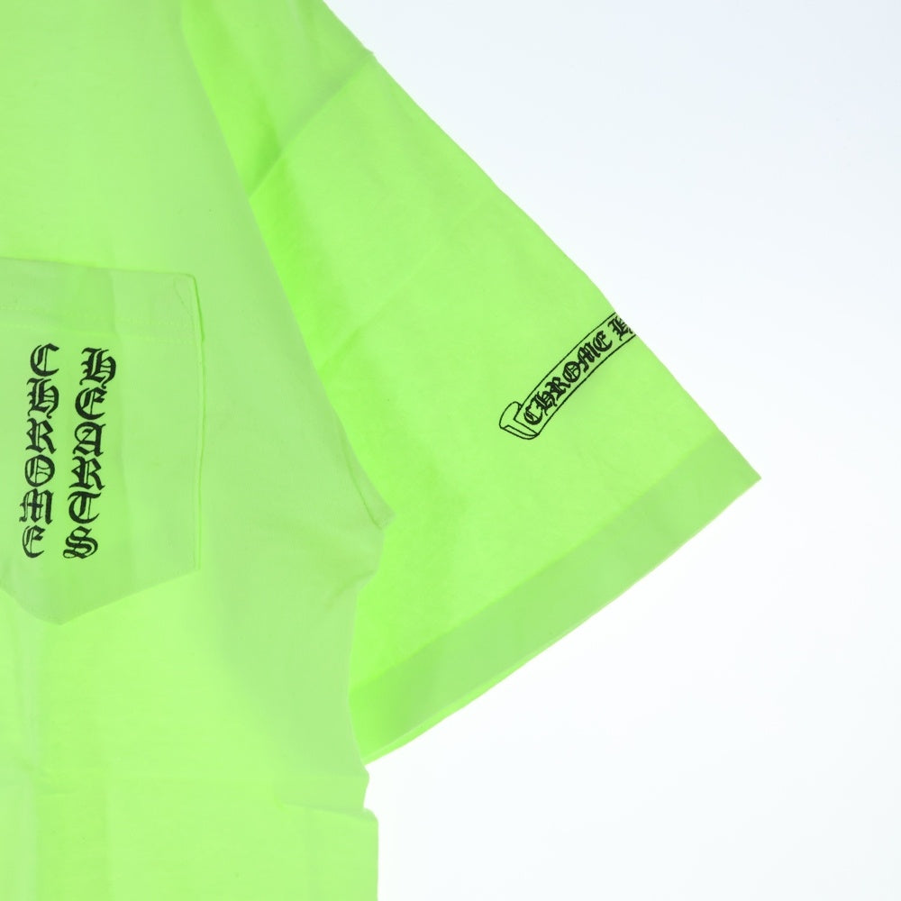 CHROME HEARTS(クロムハーツ) OLD SCROLL LABEL オールド バックスクロールラベル クルーネック 半袖Tシャツ カットソー ライトグリーン