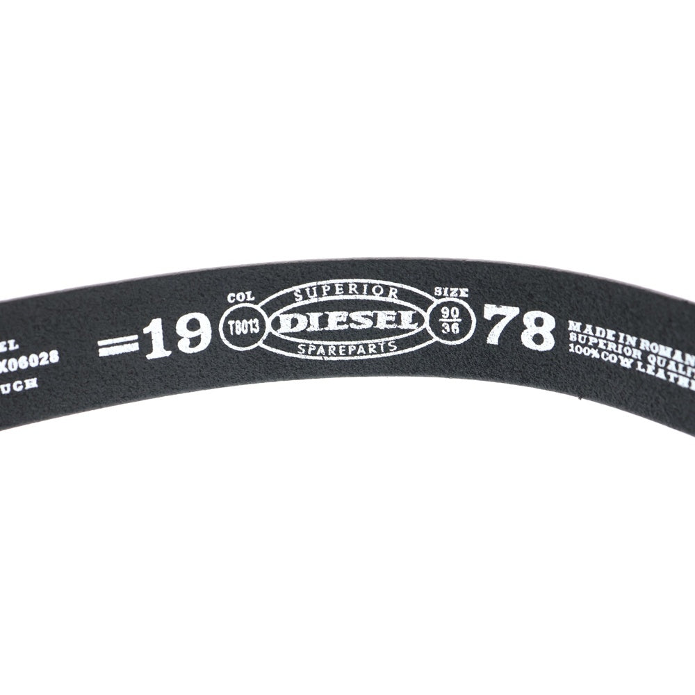 DIESEL(ディーゼル) フルブラックロゴベルト