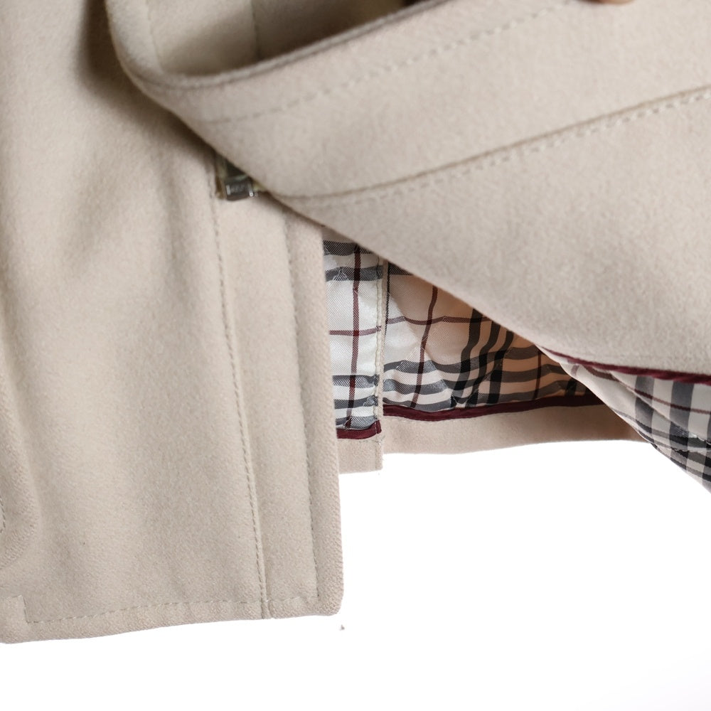 BURBERRY BLACK LABEL(バーバリー ブラックレーベル) Wool Duffle Coat ウール ダッフルコート ベージュ BMP67-530-09