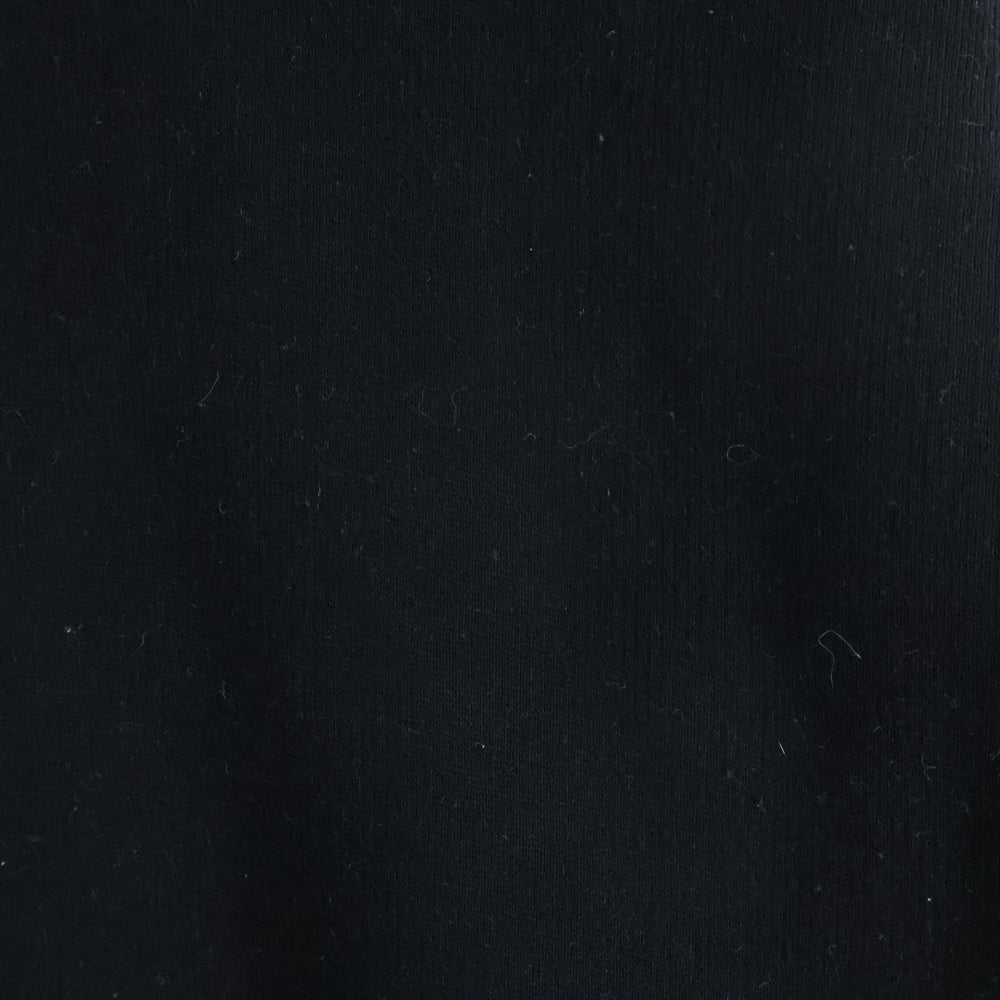 Acne Studios(アクネ ストゥディオズ) Logo Ribbed Sweatshirt ロゴリブスウェットシャツ ブラック FN-MN-SWEA000176 BI0078-