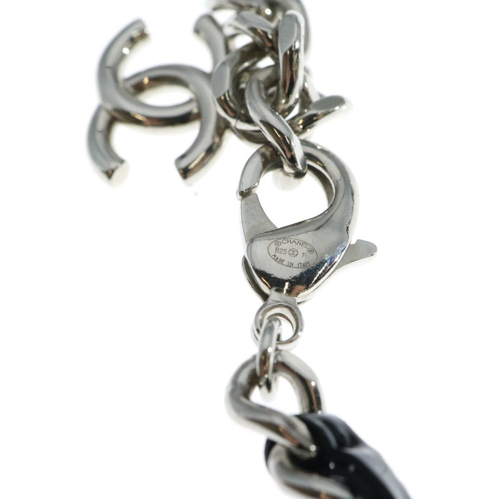 CHANEL(シャネル) ココマーク 2連チェーンネックレス シルバー ABF163