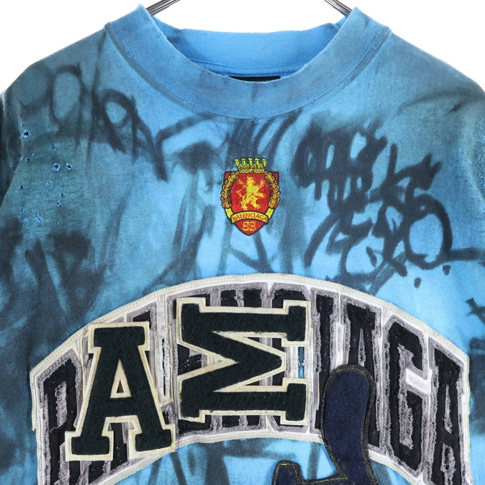 BALENCIAGA(バレンシアガ) 23SS Skater T-Shirt デストロイ スケーター
