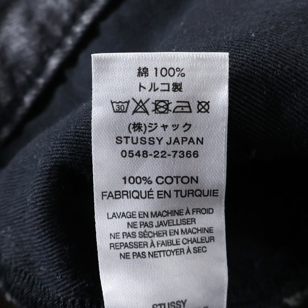 STUSSY(ステューシー) 24AW ×Dries Van Noten Hand-Stencilled Jeans ドリスヴァンノッテン ハンドステンシル ジーンズ グレー