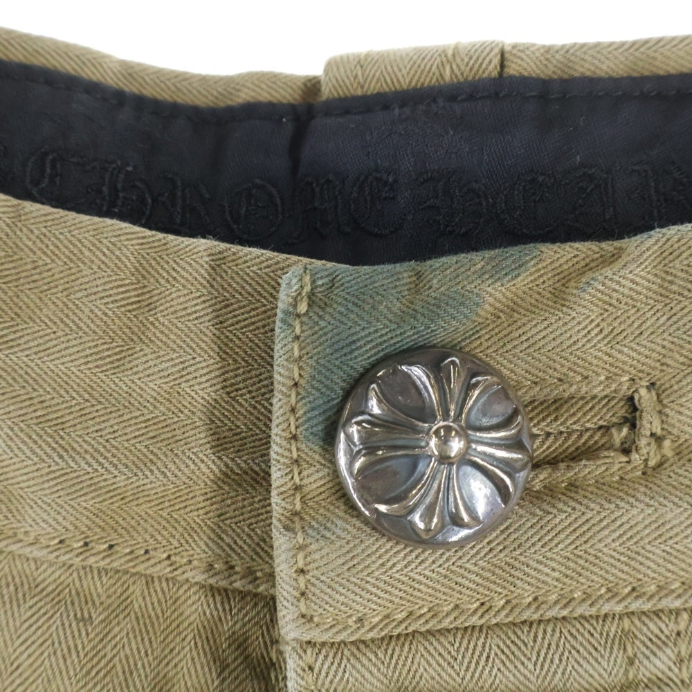 CHROME HEARTS(クロムハーツ) CARPENTER カーペンターヘリンボーンロングパンツ