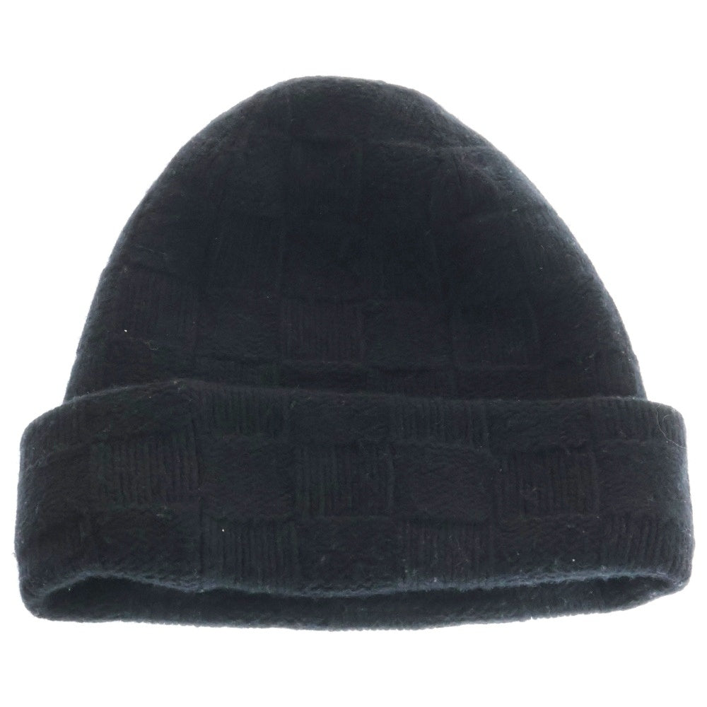 ルイ・ヴィトン ダミエ柄 ニット帽　ユニセックス LOUIS VUITTON(ルイヴィトン) 24SS Damier Pearl Wool Beanie ダミエ