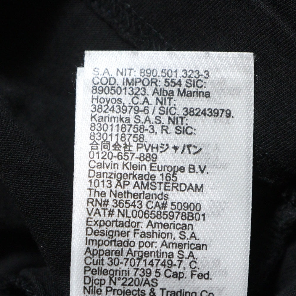 Calvin Klein(カルバンクライン) エンボスドロゴ 半袖Tシャツ レディース ホワイト