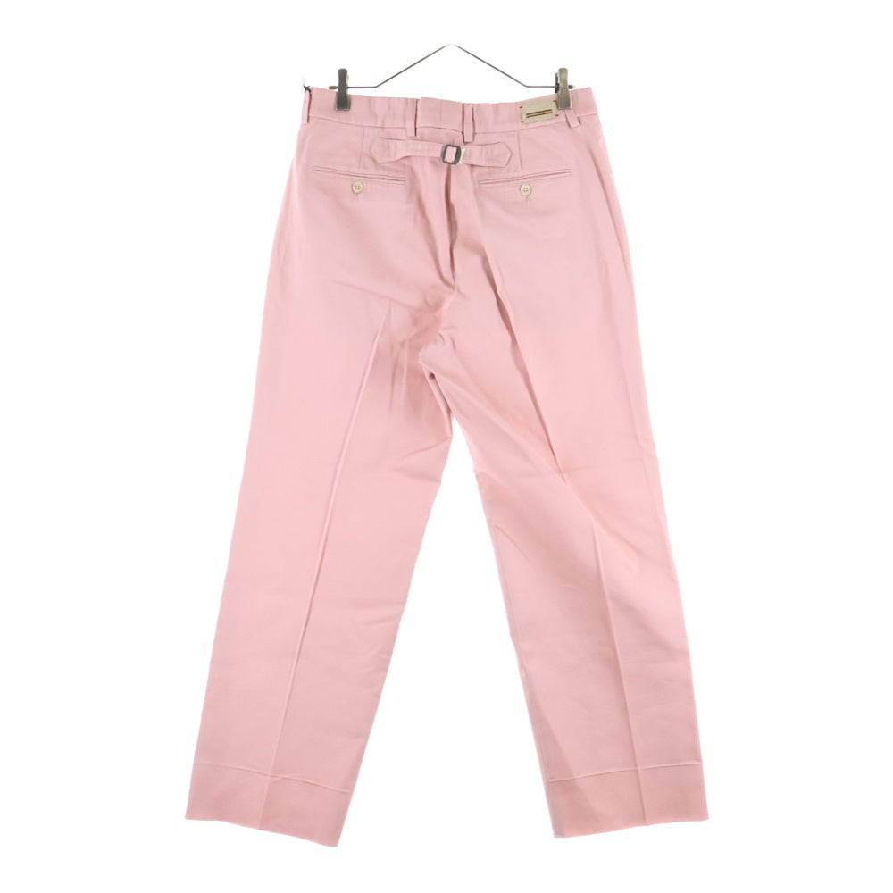 GUCCI(グッチ) Pants センタープレス スラックパンツ ピンク 742767 ZANWU