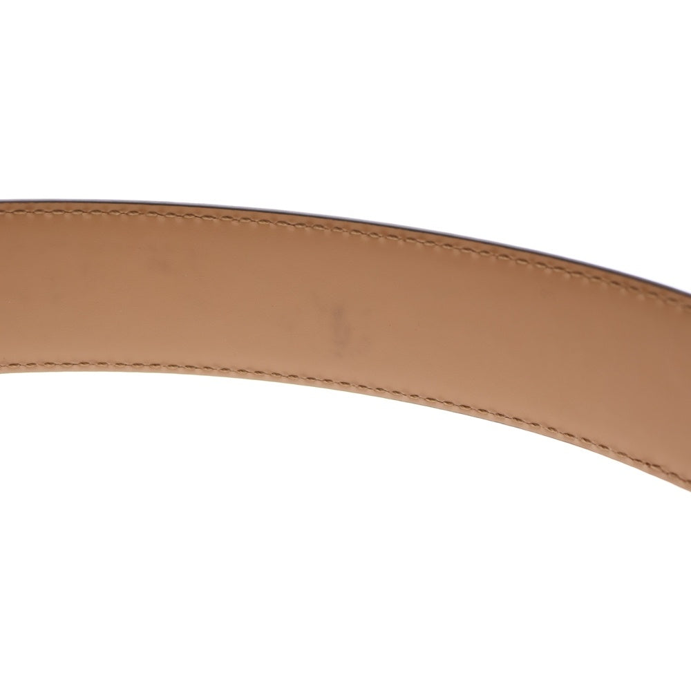 Berluti(ベルルッティ) スクエアバックル カリグラフィ スクリット クラシックベルト ブラウン 95/38 L0169