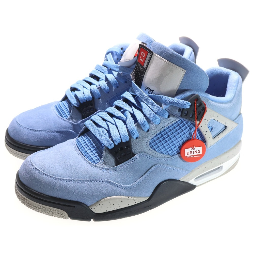 NIKE(ナイキ) AIR JORDAN 4 RETRO UNIVERSITY BLUE CT8527-400 エアジョーダン4レトロユニバーシティブルースニーカー ブルー US11/29cm
