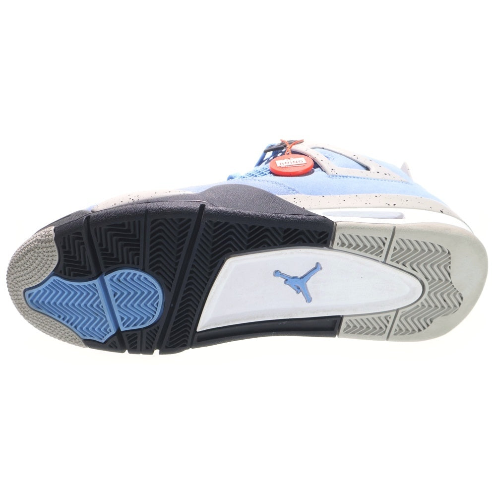 NIKE(ナイキ) AIR JORDAN 4 RETRO UNIVERSITY BLUE CT8527-400 エアジョーダン4レトロユニバーシティブルースニーカー ブルー US11/29cm