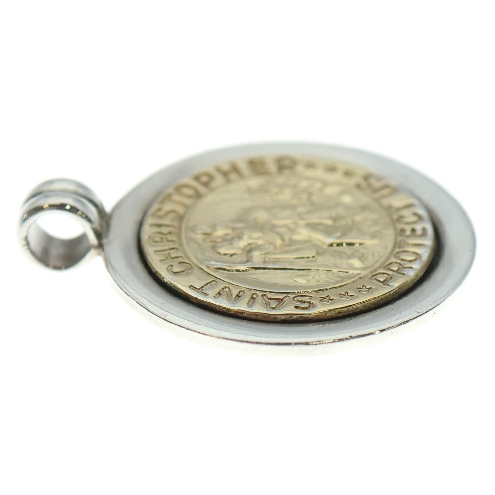 TIFFANY & Co.(ティファニー) Saint Christopher Necklace セントクリストファー コイン ネックレスト