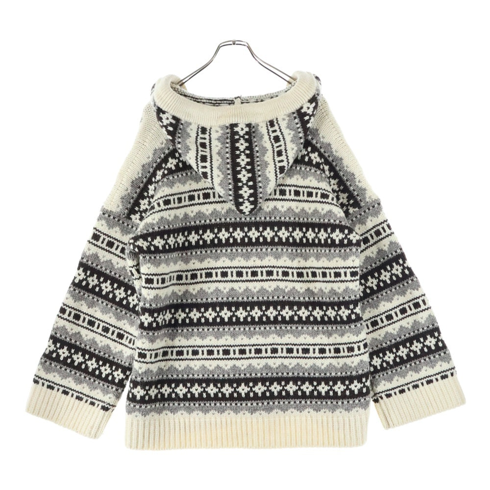 CELINE(セリーヌ) 21AW Nordic Knit Hoodie ノルディックニット