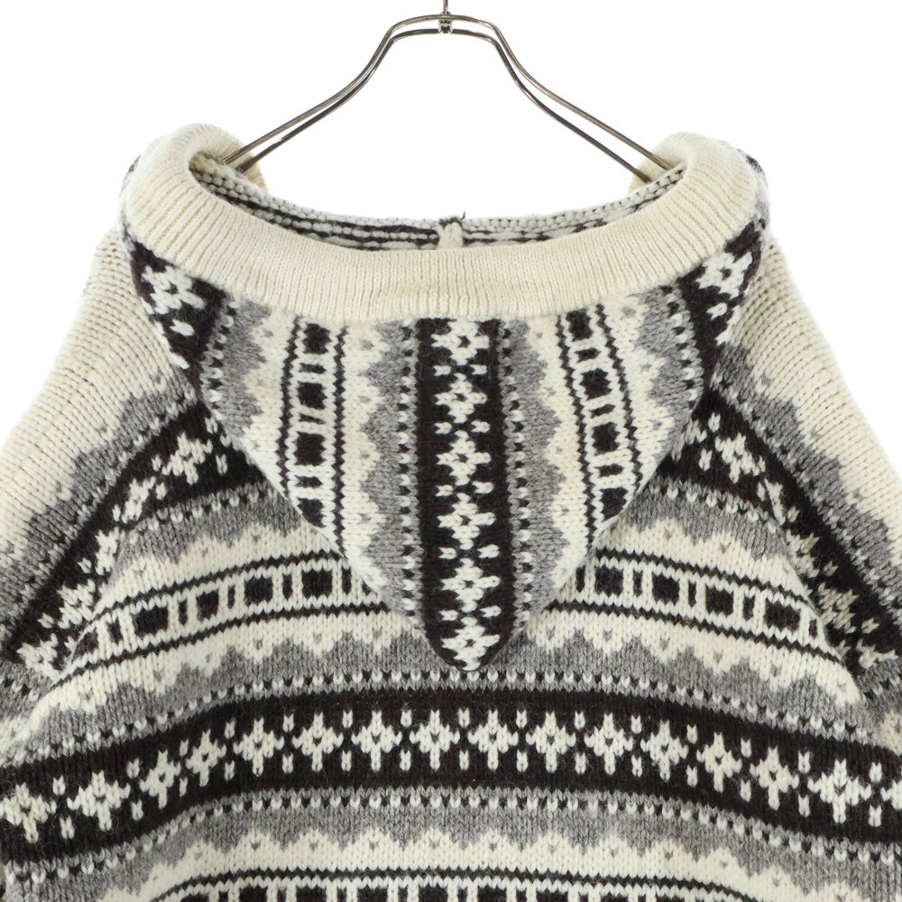 CELINE(セリーヌ) 21AW Nordic Knit Hoodie ノルディックニット