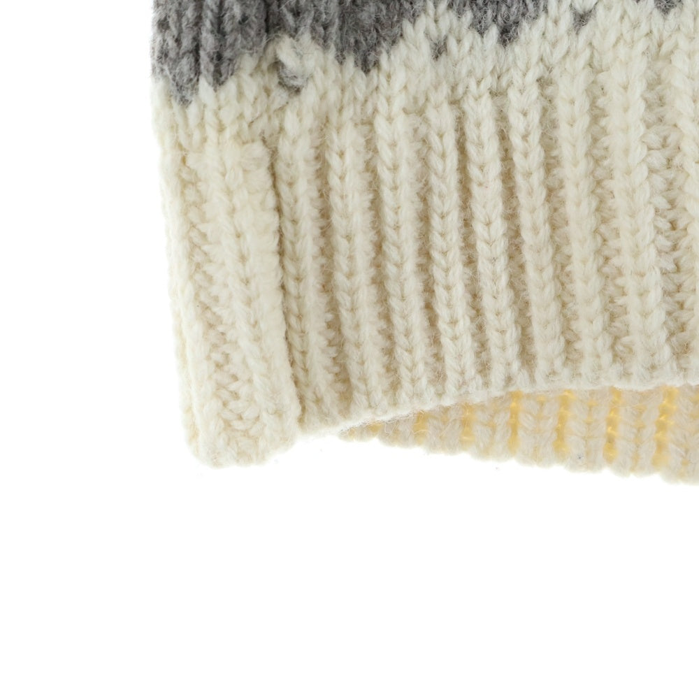 CELINE(セリーヌ) 21AW Nordic Knit Hoodie ノルディックニット