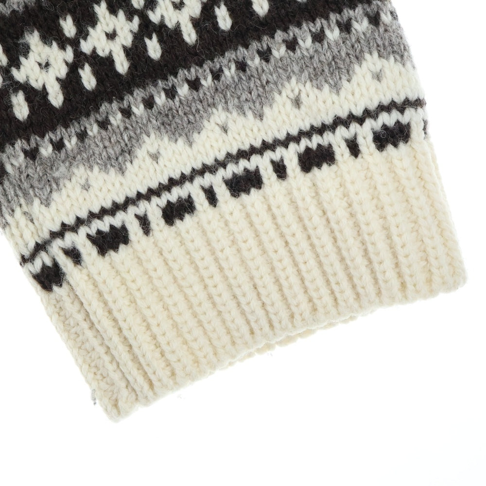 CELINE(セリーヌ) 21AW Nordic Knit Hoodie ノルディックニット
