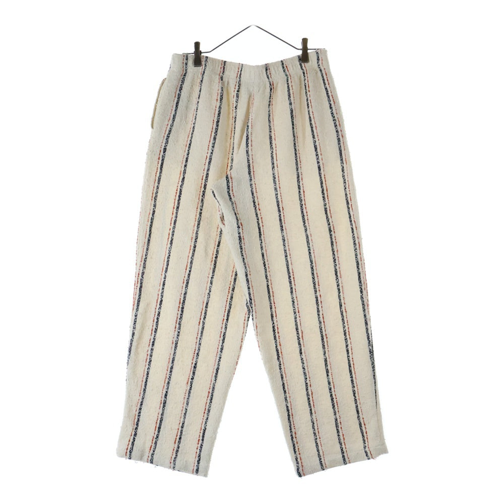 KITH(キス) ロアンヌブークレ パイル地 ワイドパンツ アイボリー