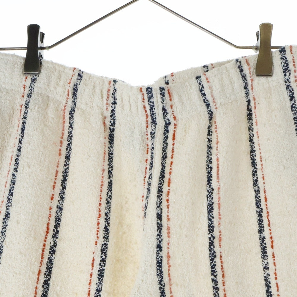 KITH(キス) ロアンヌブークレ パイル地 ワイドパンツ アイボリー